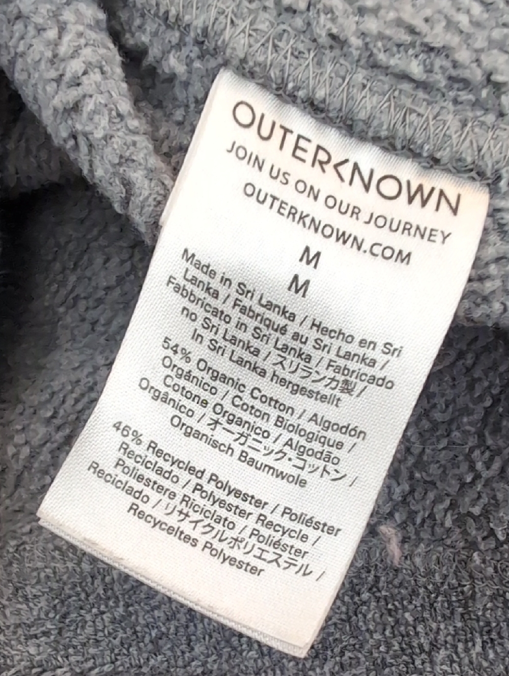 Outerknown Gray Hightide Snap Button Shirt - Picture 7 of 7